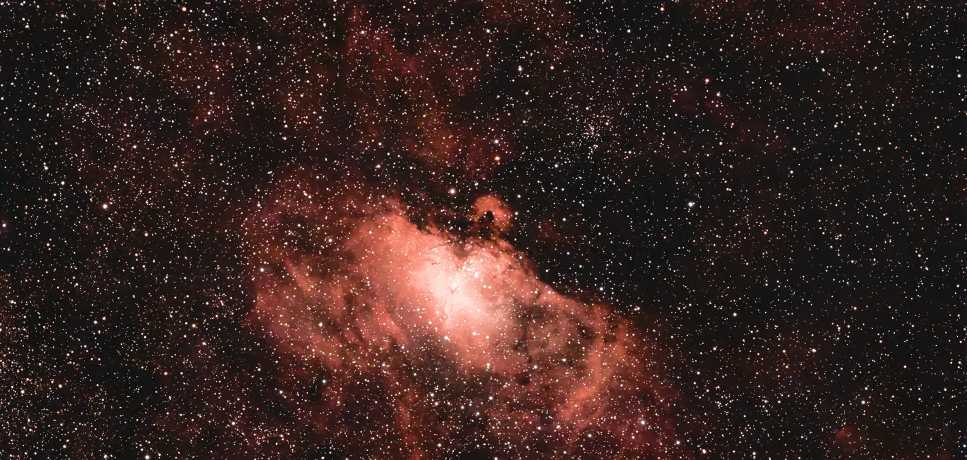 M16, Nébuleuse de l'Aigle, in the constellation Serpens