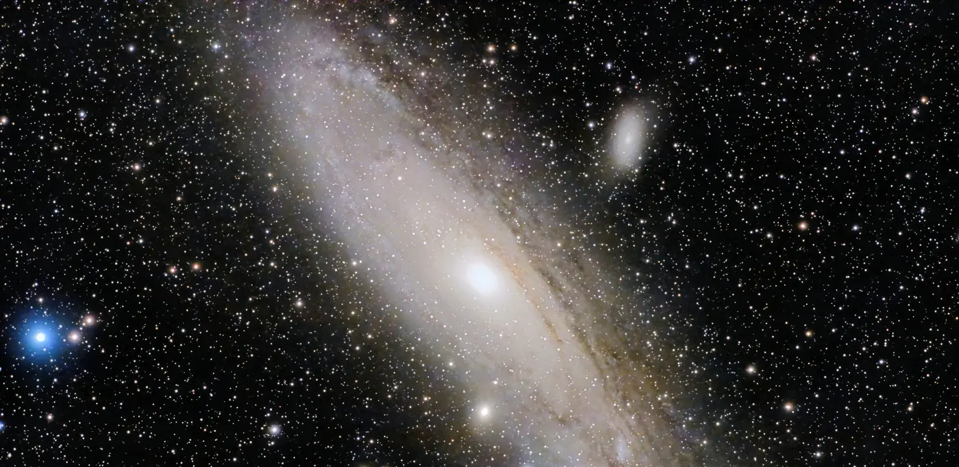 Galaxie d'Andromède, prise du 29 de agosto de 2026, 7 h 12 de pose