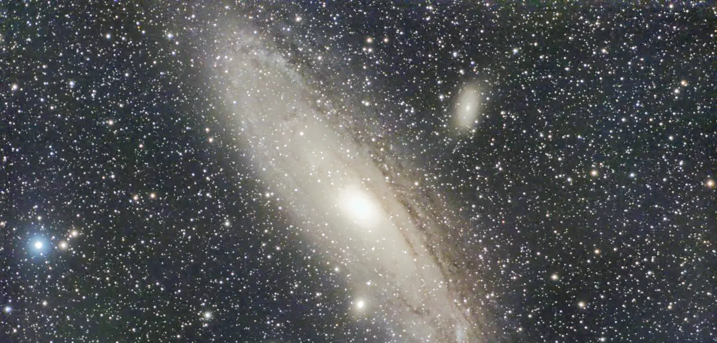M31, Galaxie d'Andromède, dans la constellation Andromède