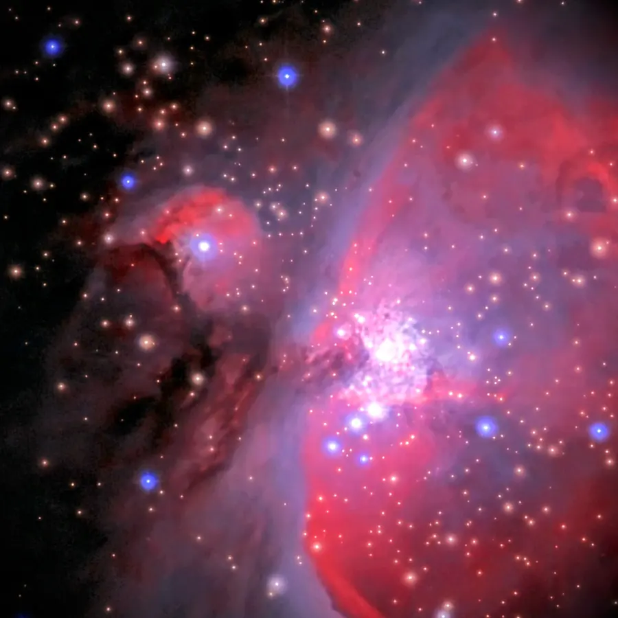 M42, Grande Nébuleuse d'Orion, dans la constellation Orion