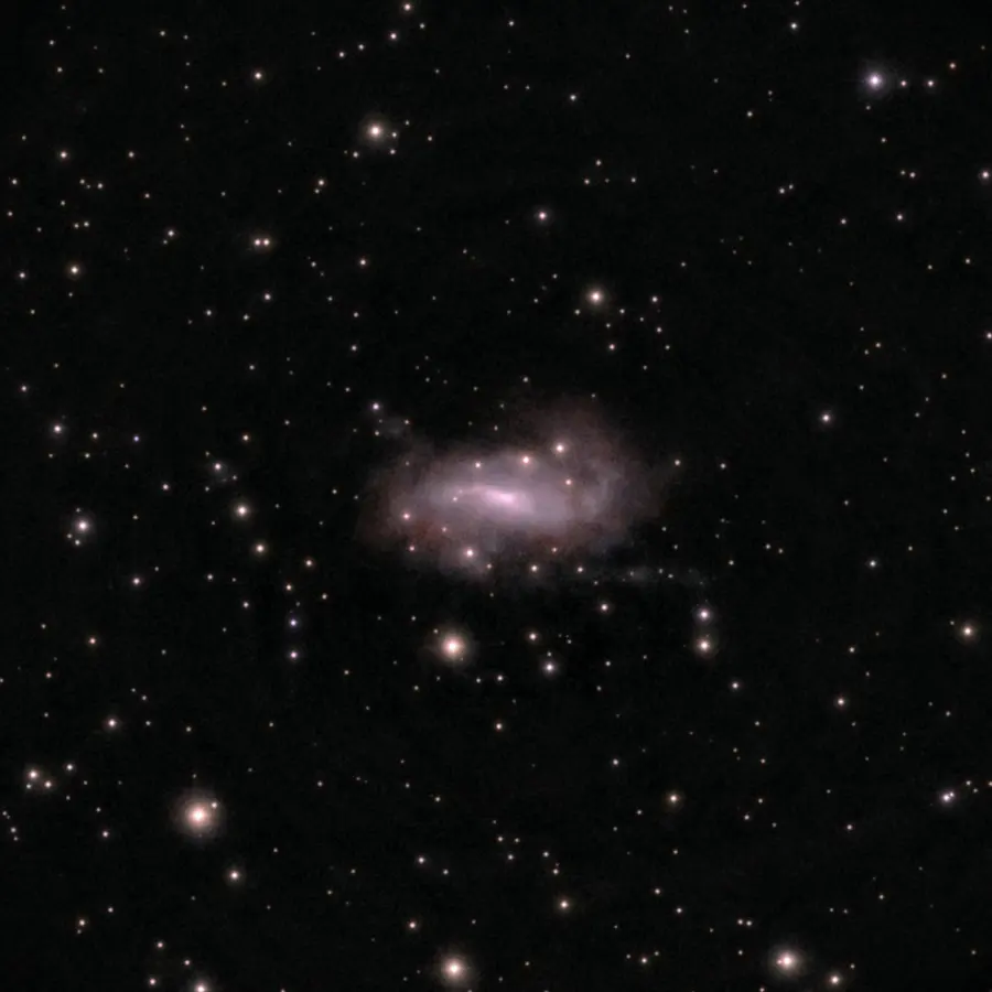 NGC 925, Galaxie spirale barrée, in the constellation Triangulum