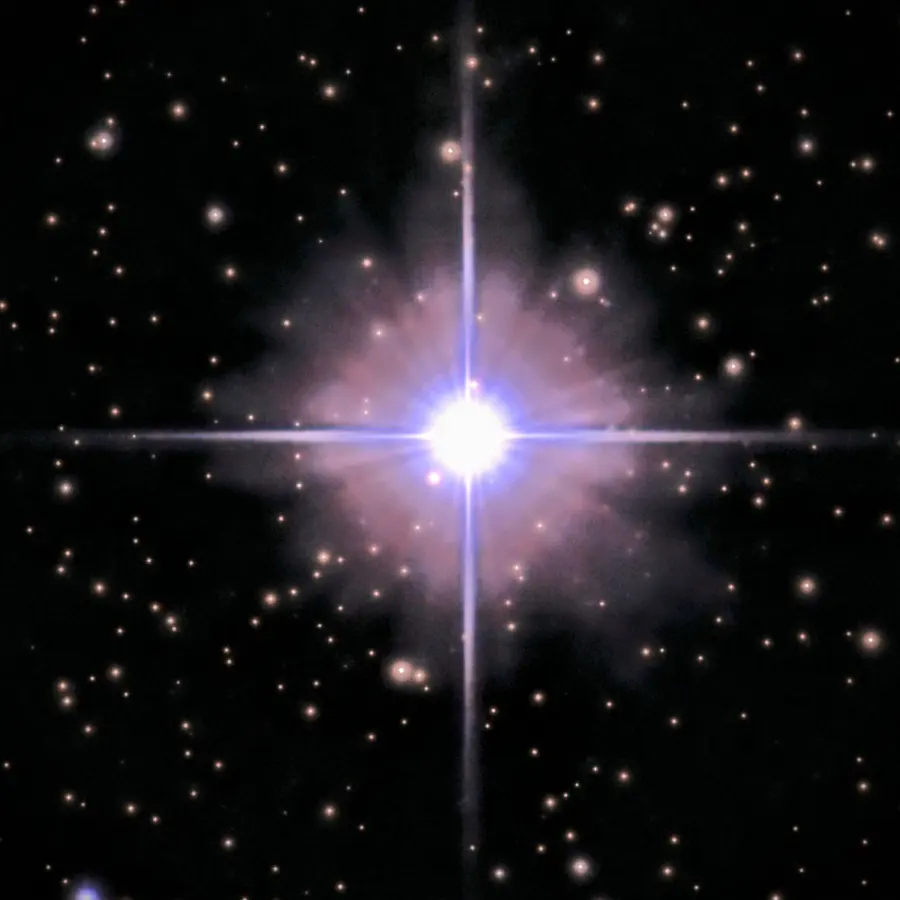 Véga (α Lyrae), in the constellation Lyra