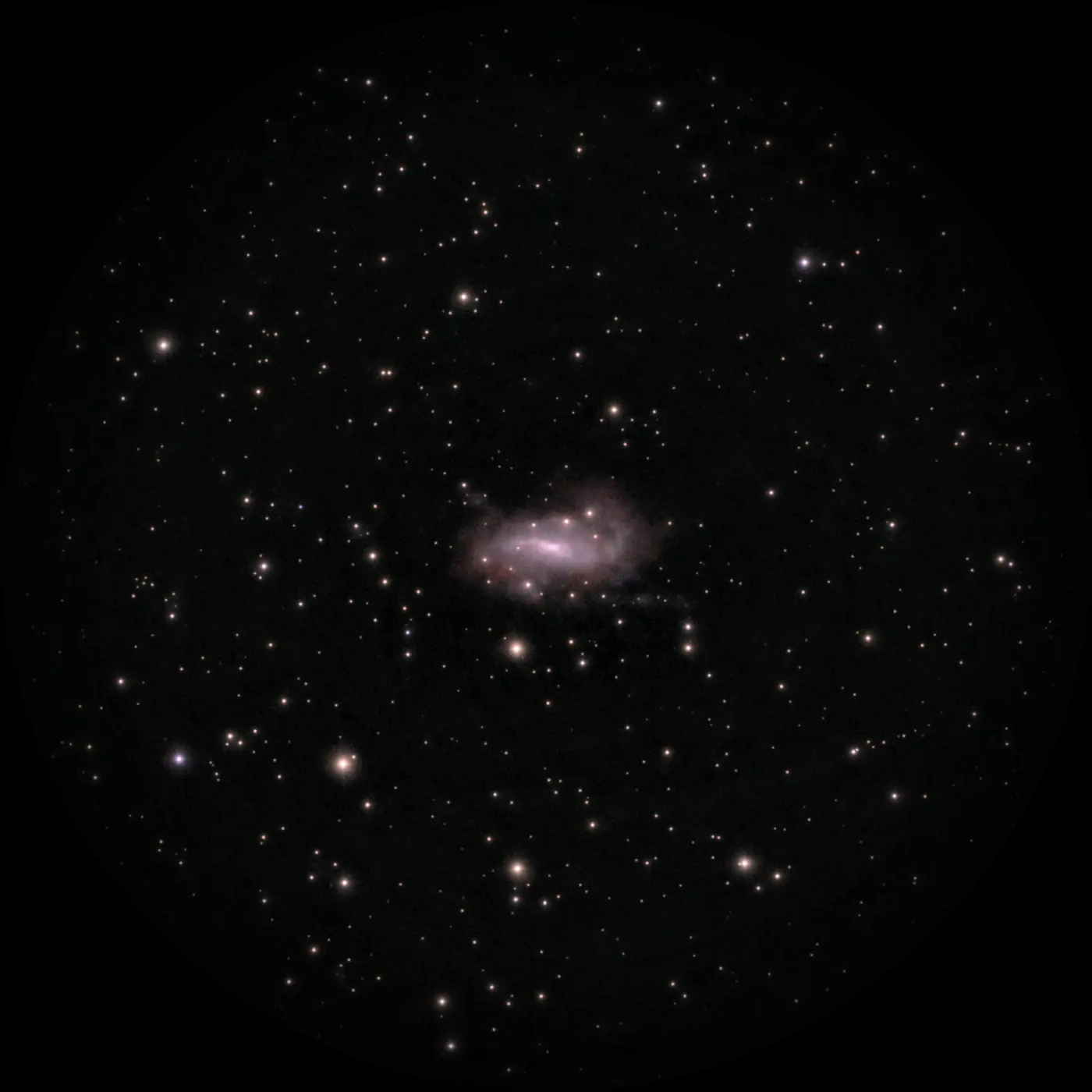 NGC 925, Galaxie spirale barrée, dans la constellation Triangle