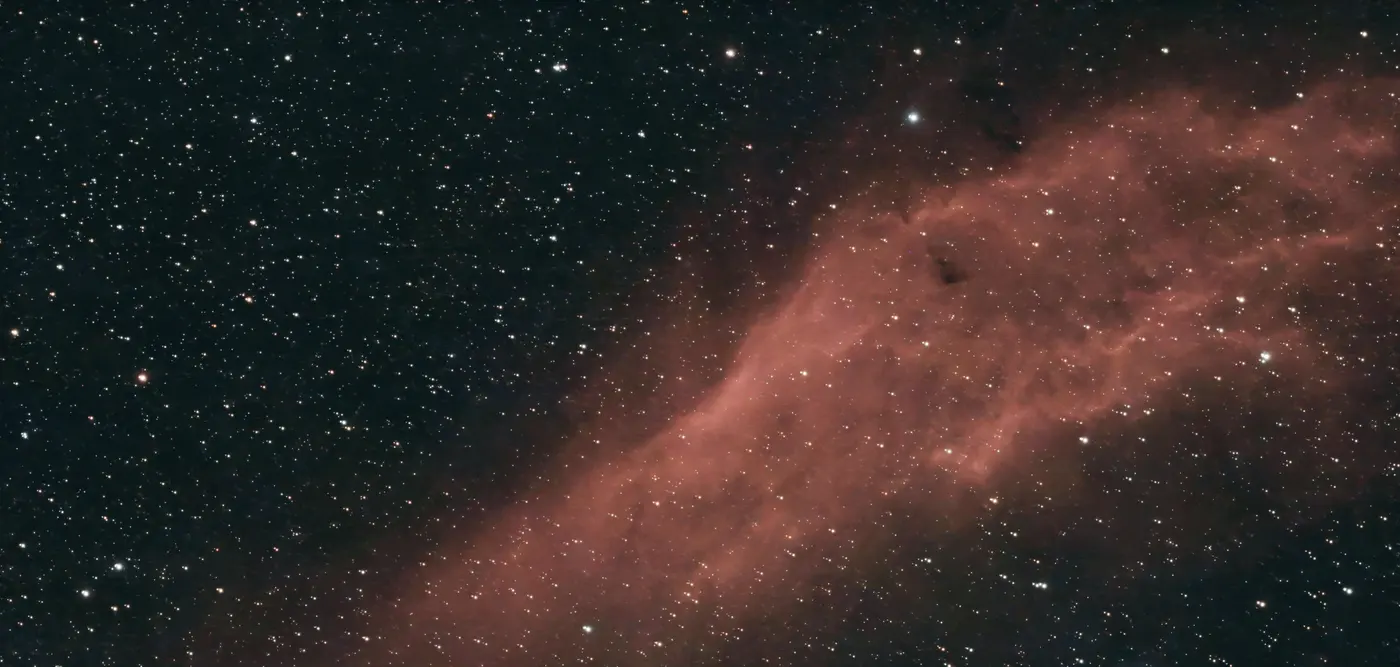 NGC 1499, Nébuleuse Californie, dans la constellation Persée