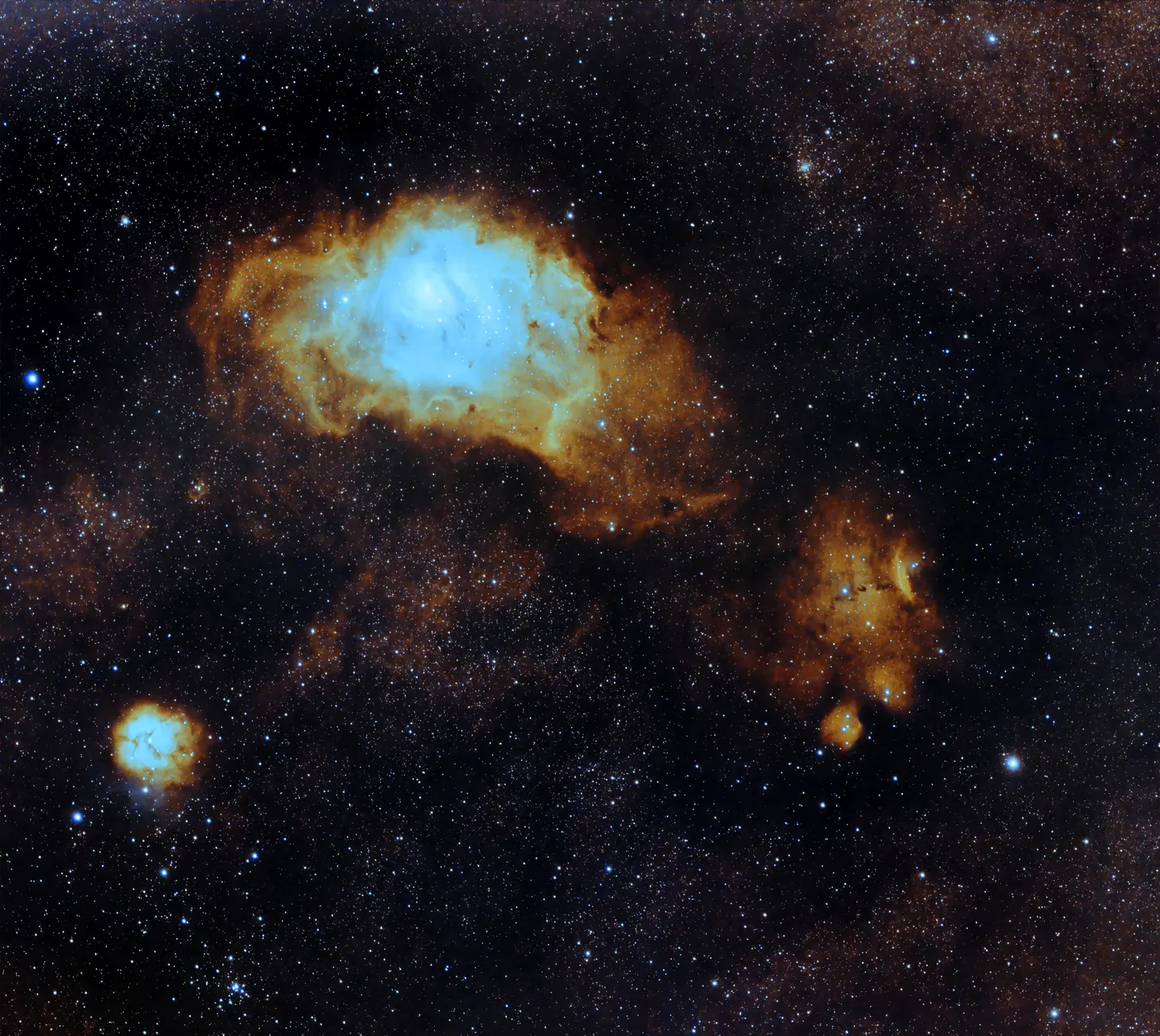 M20, Nébuleuse Trifide